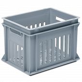 Stacking container RAKO, slotted base