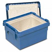 Dispatch container POOLBOX with insulation insert