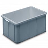 Stacking container STANDARD, solid base
