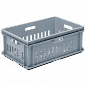 Stacking container RAKO, grated base