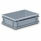 Stacking container RAKO, enclosed double base