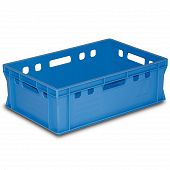 Meat container, closed flat picture frame base