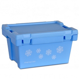 Dispatch container POOLBOX with lid, size Mini