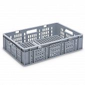 Plastic crate SGL 598x398x145 mm