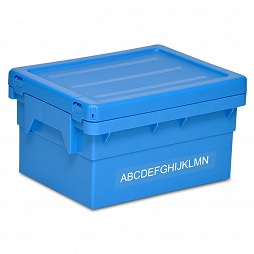 Versandbehälter POOLBOX mit Deckel 398x306x227 mm
