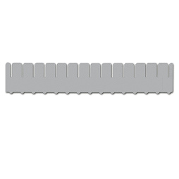 Trennplatte 252x45x2 mm
