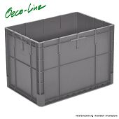 Bac système EUROTEC MOVE 600x400x420 mm