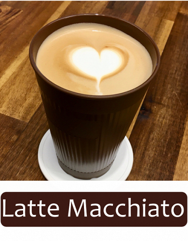 Latte Macchiato mit Laktosefreie