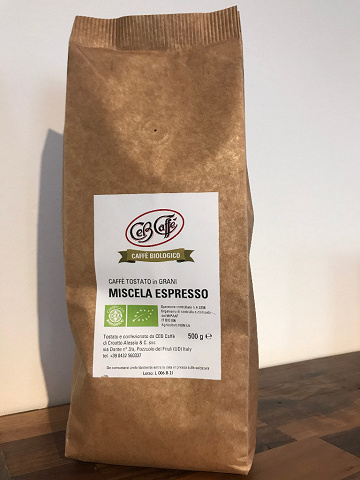 Bio Miscela Espresso Ceb Caffè 500 g Kaffeebohnen