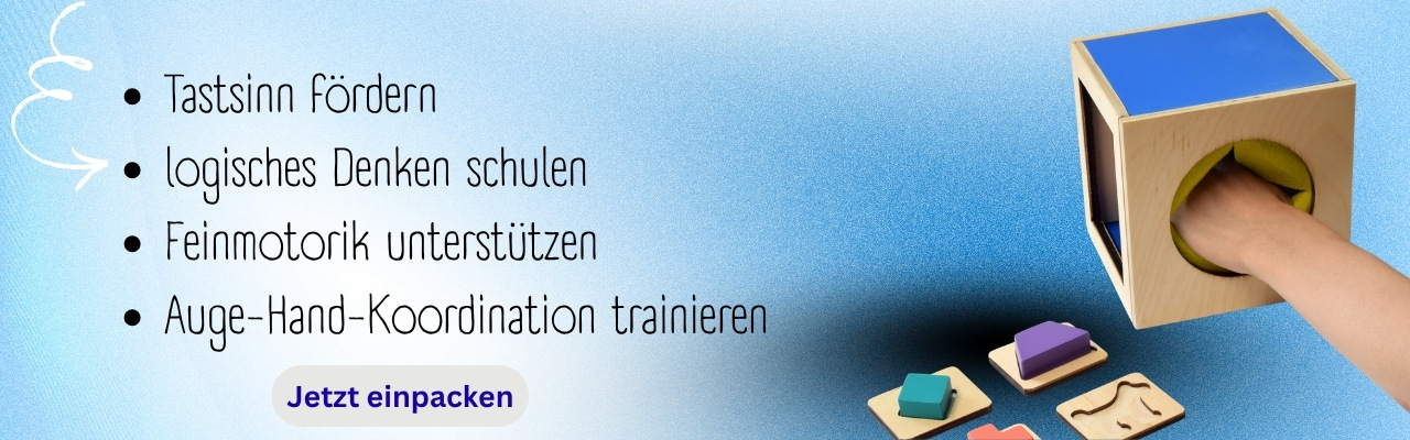 Tastkasten aus Holz