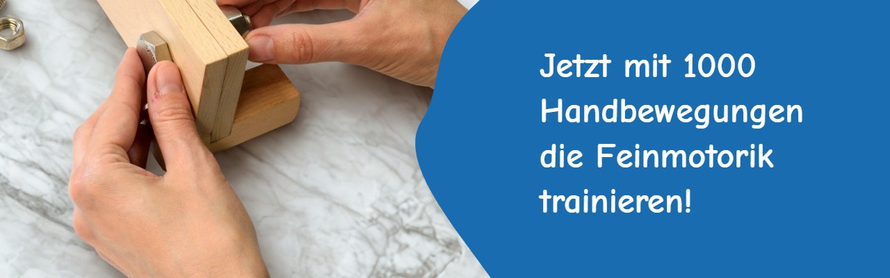 Handmotorik mit Montessori-Material fördern