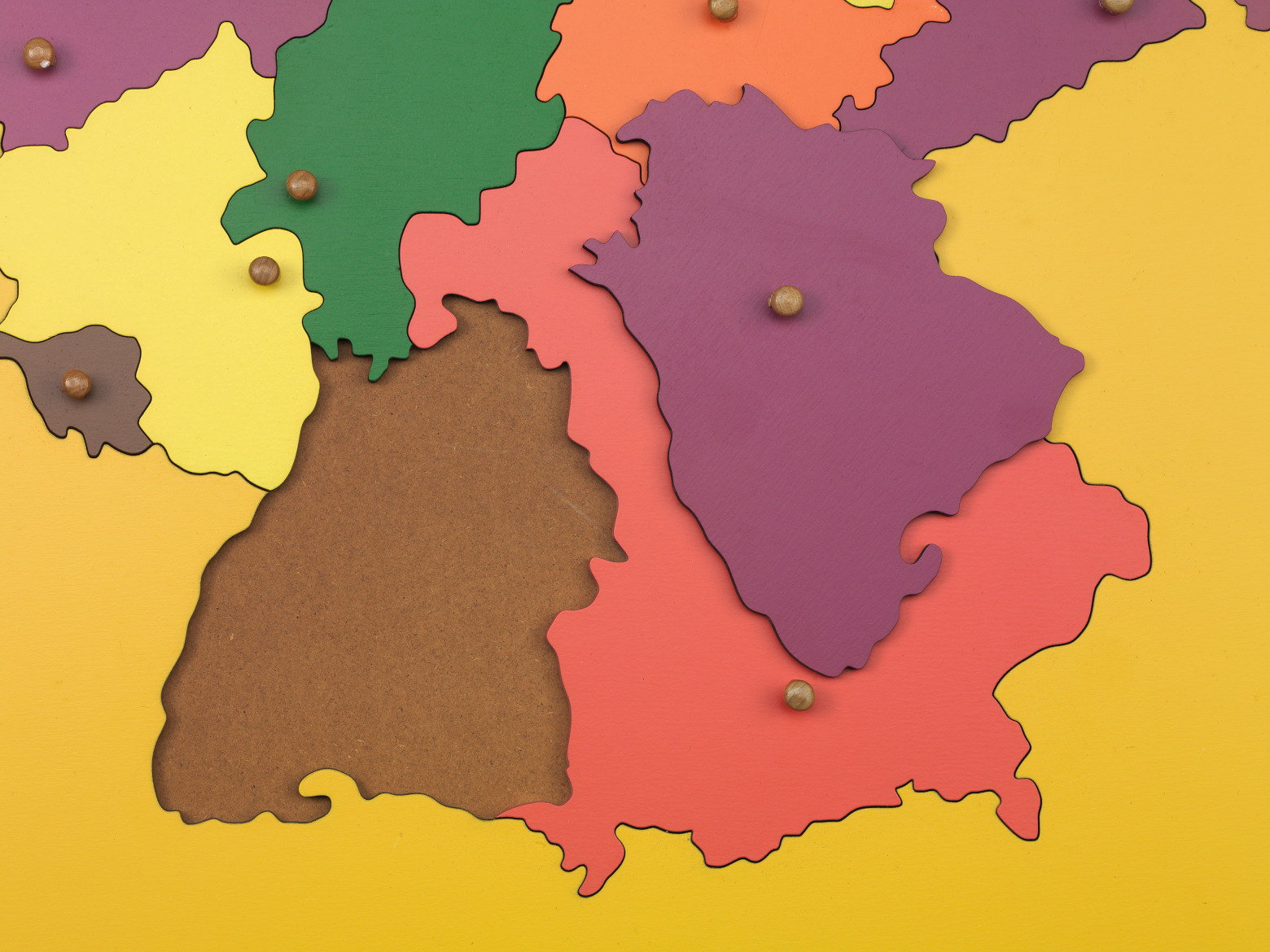 Small Foot Montessori Setzpuzzle - Holz-Puzzle Mit Tier-Motiven Für Kinder Ab 12 Monaten