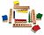 Montessori farbigeknopflose Zylinder und Einsatzzylinder