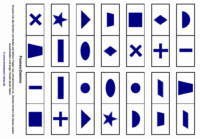 Domino mit Geometrischen Formen als PDF-Download