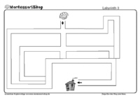 Gratis Übungsblatt PDF Labyrinth