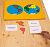 Montessori Weltkarte inkl. Arbeitskartei zu den Erdteilen