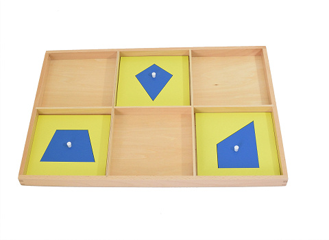 Einführungsrahmen zu den Geometrischen Formen nach Montessori