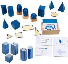 Montessori Geometrische KKörper verstehen lernen