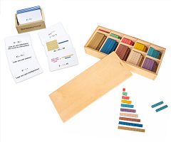 Montessori-Material zum Zahlenraum bis 100