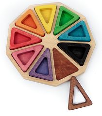 Montessori Farbkreis zum Farben lernen