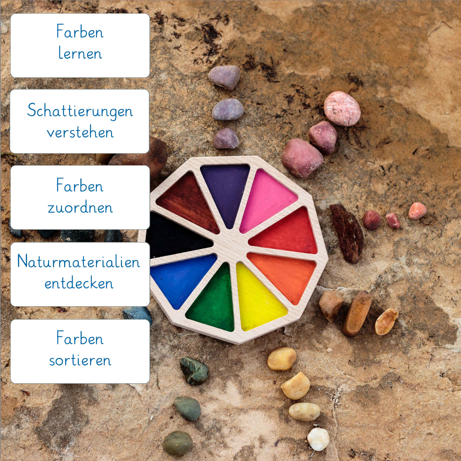 Montessori Farbkreis, Farbrad
