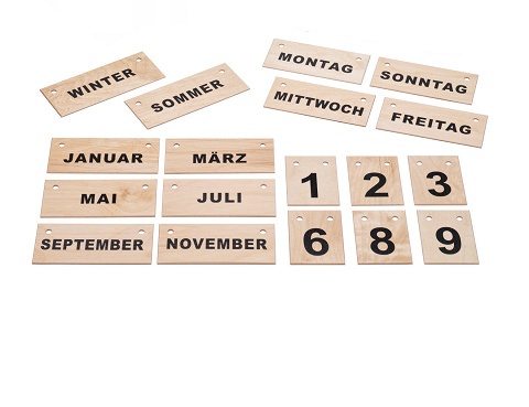 Dauerkalender Holz