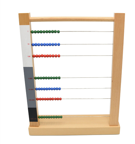 Montessori Rechenrahmen zur Mathematik