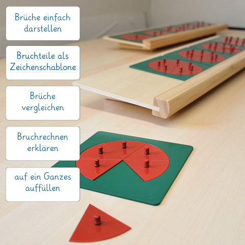 67-teilig, Metallkreise komplett mit Holzständer