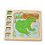 Montessori Schichtenpuzzle Lebenszyklus Frosch aus Holz.