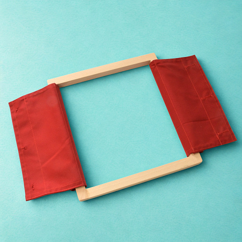 Knöpfe Montessori Material Rahmen