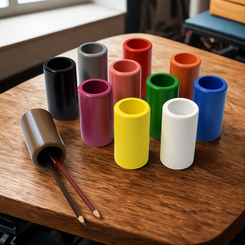 Montessori Stiftaufbewahrung in 11 Farben.