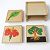 Montessori Pflanzenpuzzle aus Holz 