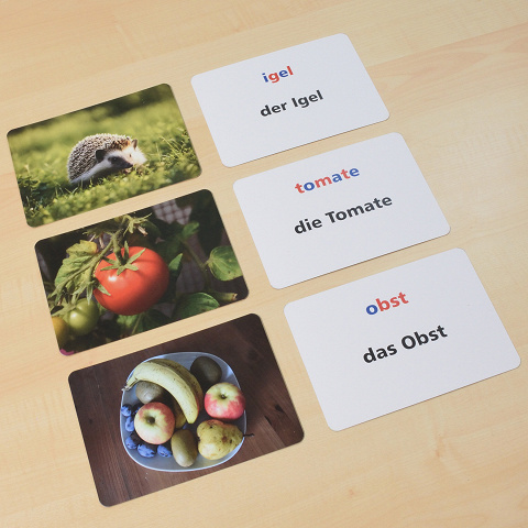 Arbeitsaufträge einfache Wörter schreiben