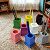 Buntstifte Aufbewahrung Montessori-Material.