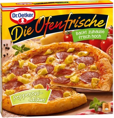 Dr. Oetker Die Ofenfrische Pepperoni-Salami Pizza 415g | Behrens